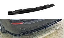 BMW 5-Serie F10/F11 M-Sport Med Dubbla Utblås 2011-2017 Bakre Splitter V.2 Maxton Design